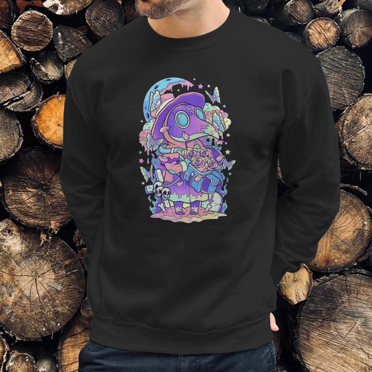 Kawaii Pastel Goth Cute And Creepy Plague Doctor Sweatshirt Gifts for Him