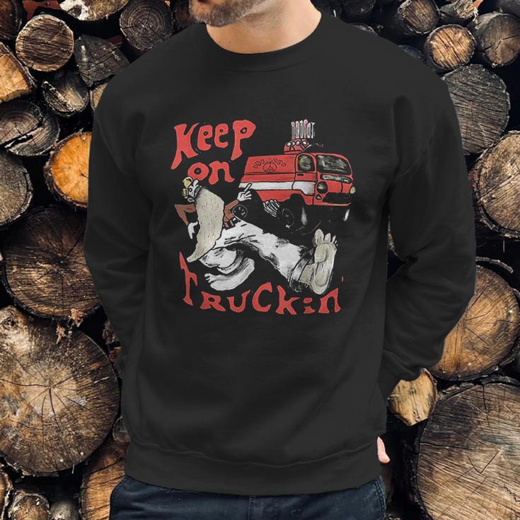 Keep On Truckin Vintage 1970 Sweatshirt Gifts for Him