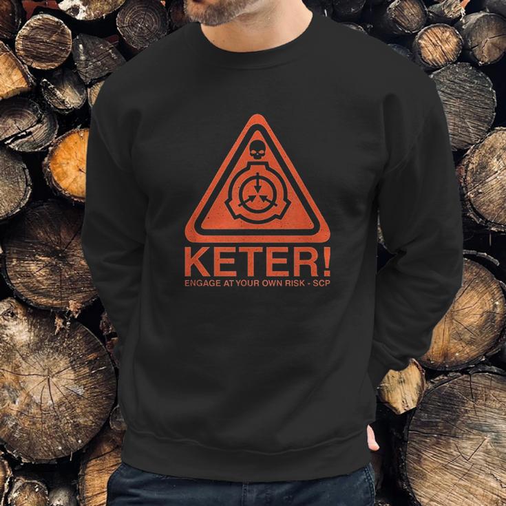 Keter Classification Scp Foundation Secure Contain Protect Sweatshirt Gifts for Him