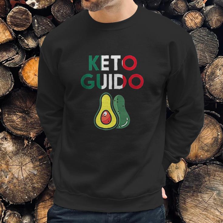 Keto Guido Funny Italian Ketogenic Diet Ketosis Keto Sweatshirt Gifts for Him