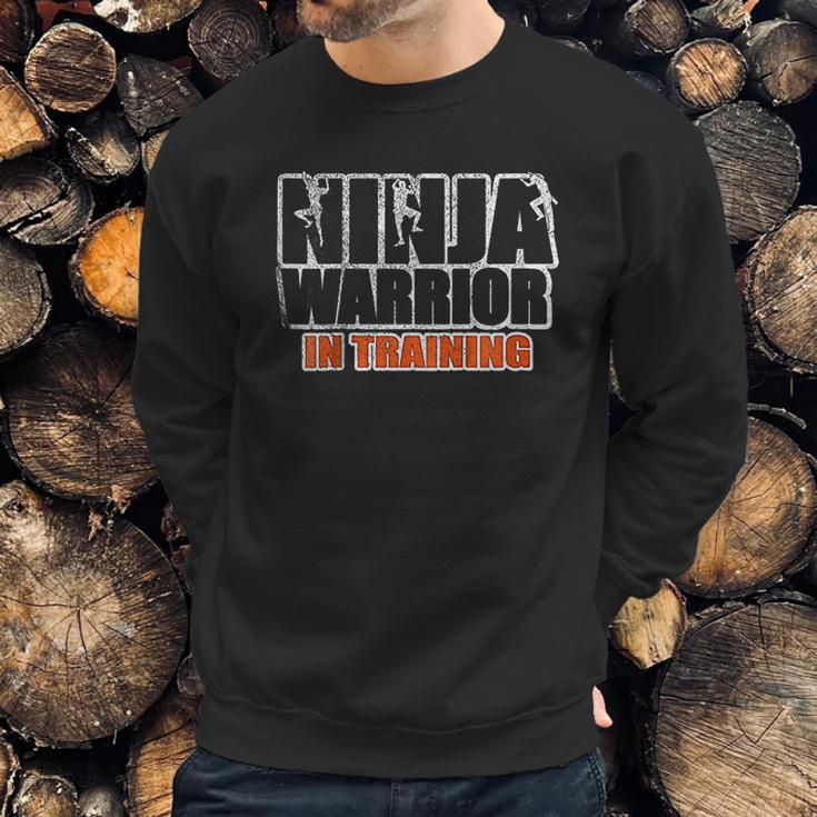 Kids Ninja Warrior In Training Sweatshirt Gifts for Him