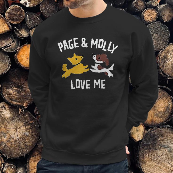 Kids Page And Molly Love Me Sweatshirt Gifts for Him