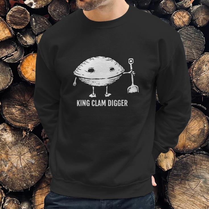 King Clam Digger T-Shirt Sweatshirt Gifts for Him