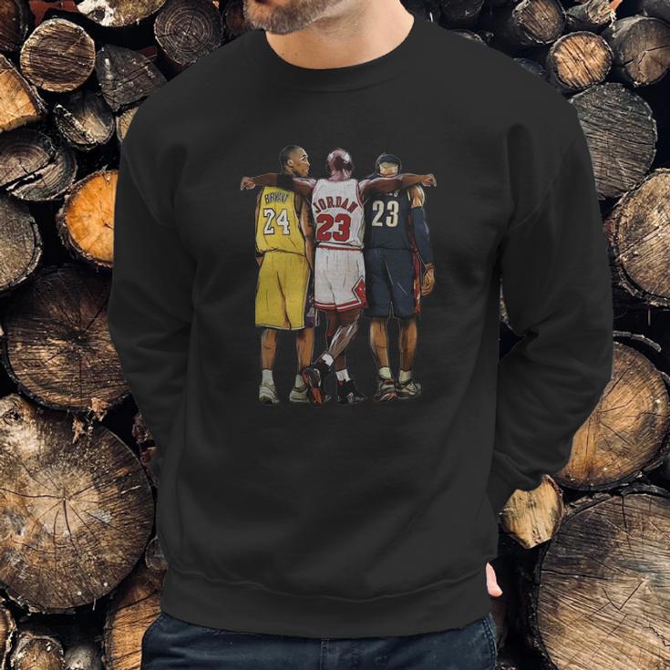 Kobe Bryant X Michael Jordan X Lebron James T-Shirt Sweatshirt Gifts for Him