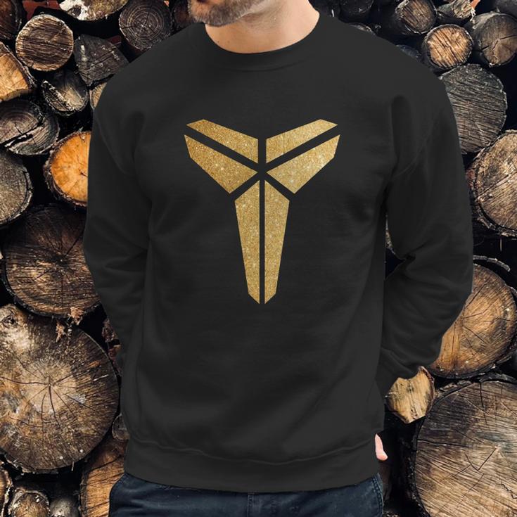 Kobe Logo Gold Glitter Sweatshirt Gifts for Him