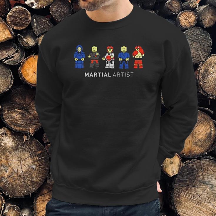 Korea Taekwondo Martial Arts Lego Sweatshirt Gifts for Him