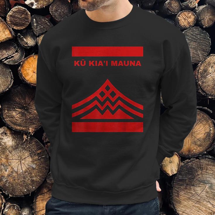 Ku Kiai Mauna Defend Mauna Kea Protect Aina Sweatshirt Gifts for Him