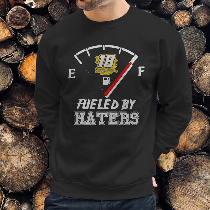 Kyle Busch 18 Fueled By Haters Shirt Sweatshirt Gifts for Him