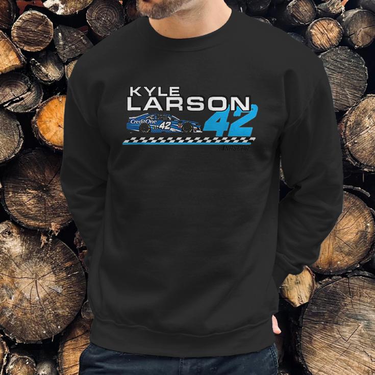 Kyle Larson Carbon Fiber Sweatshirt Gifts for Him