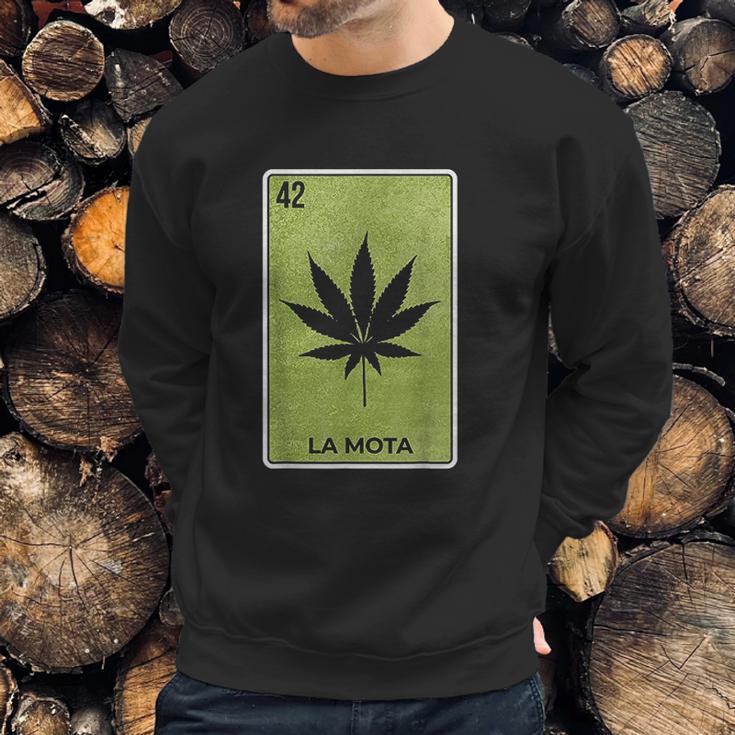 La Mota Mexican Card Funny Mexico Sweatshirt Gifts for Him