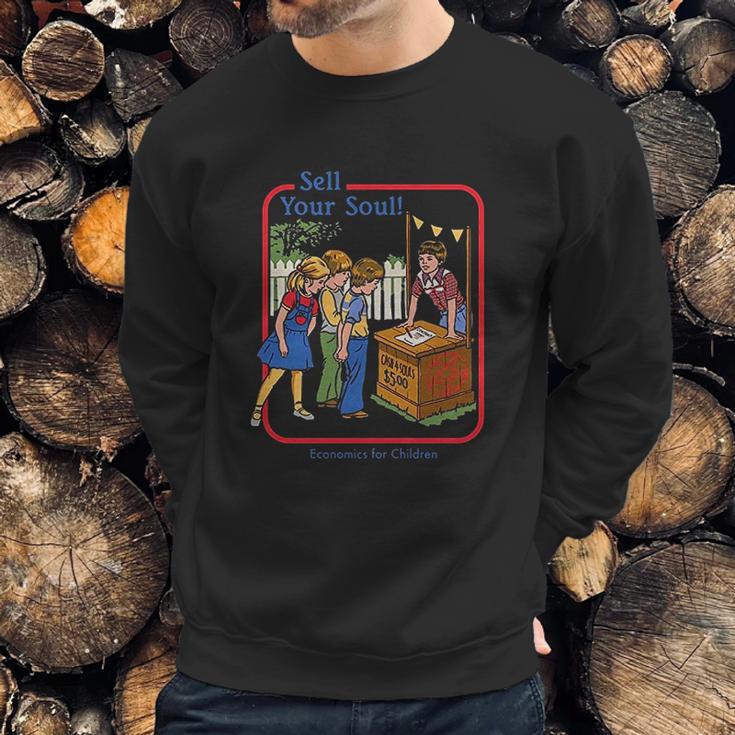 Lazy Tribe Sell Your Soul Fashionable For Teenagers Sweatshirt Gifts for Him