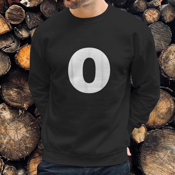 Letter O Capital Alphabet Monogram Initial Sweatshirt Gifts for Him