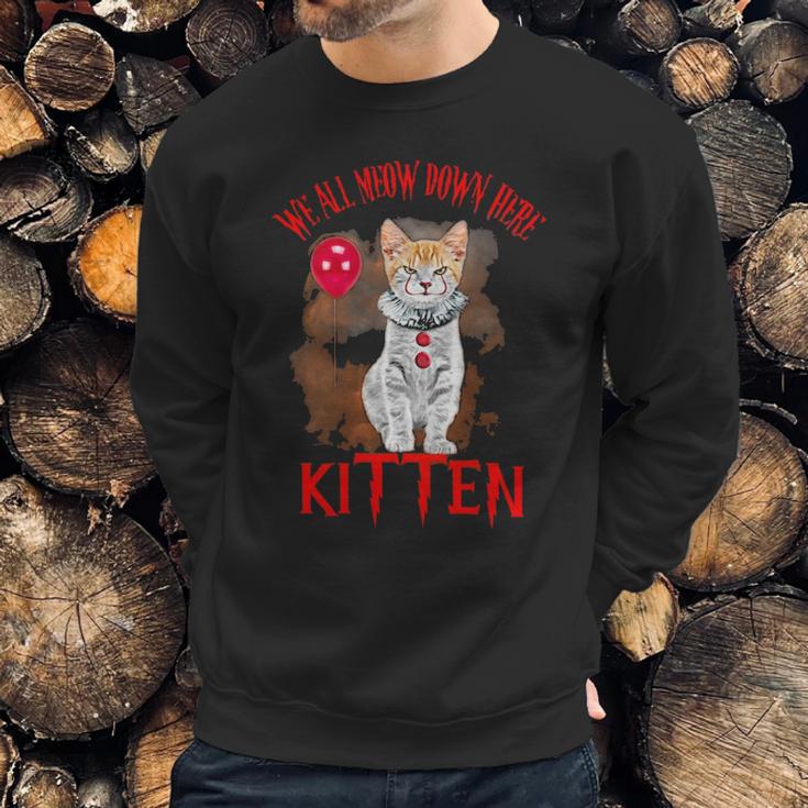 Limted Edition Kitten Halloween Sweatshirt Gifts for Him