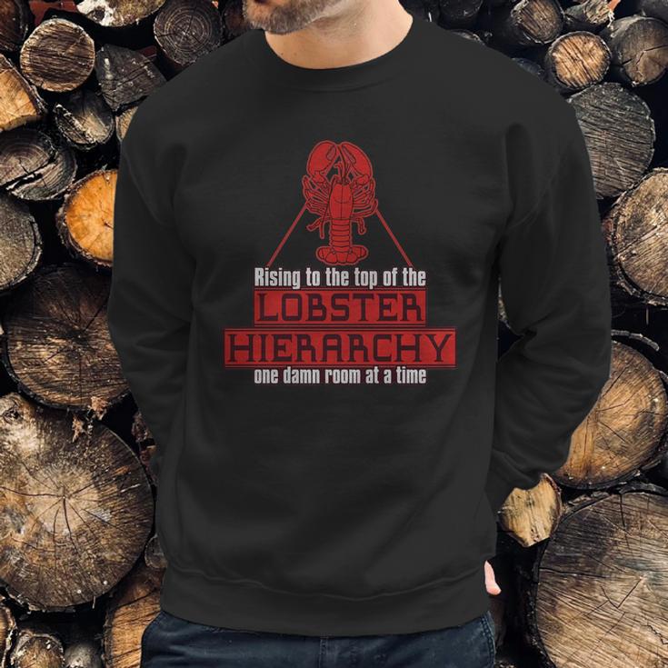 Lobster Hierarchy Jordan Peterson Sweatshirt Gifts for Him