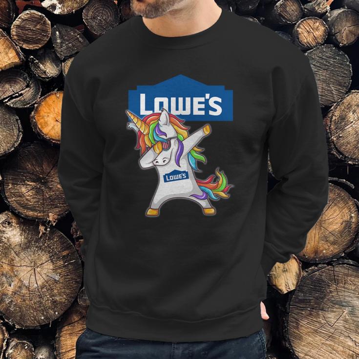 Lowes Unicorn Dabbing Sweatshirt Gifts for Him