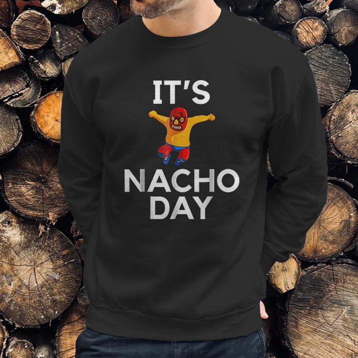 Lucha Libre Funny Nacho Gift Sweatshirt Gifts for Him