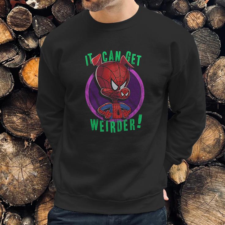 Mad Engine Spider Ham I Can Get Weirder Sweatshirt Gifts for Him