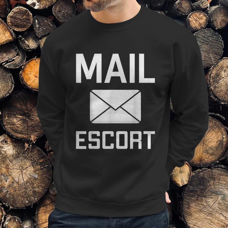 Mail Escort Postal Worker Mailman Mail Lady Novelty Sweatshirt Gifts for Him