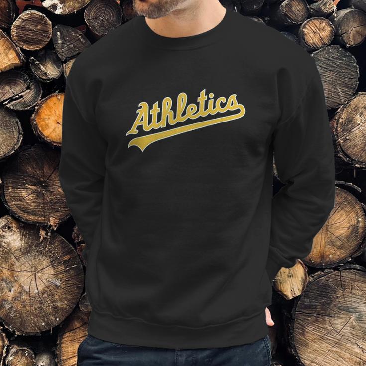 Majestic Oakland Athletics 2-Button Mens Jersey Sweatshirt Gifts for Him