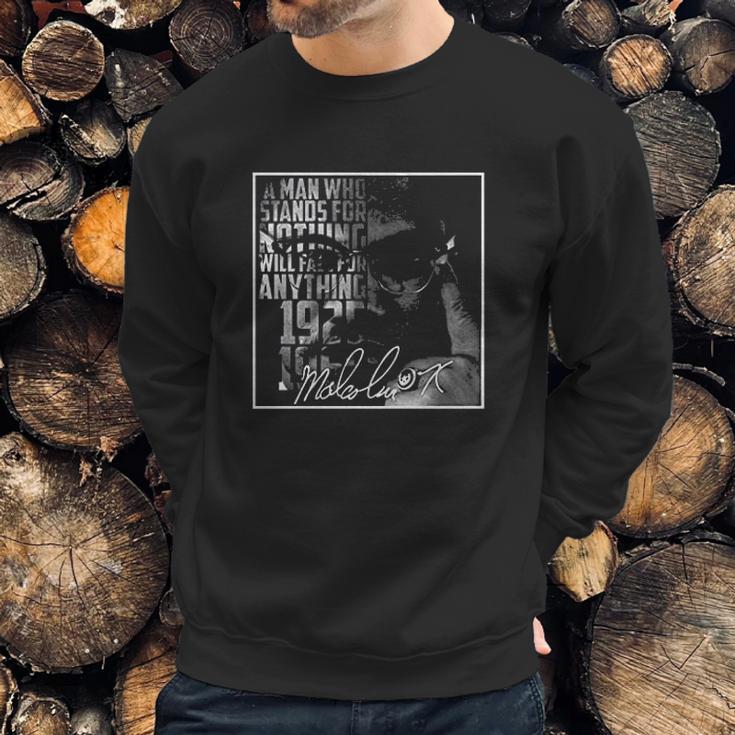 Malcolm X Signature Sweatshirt Gifts for Him