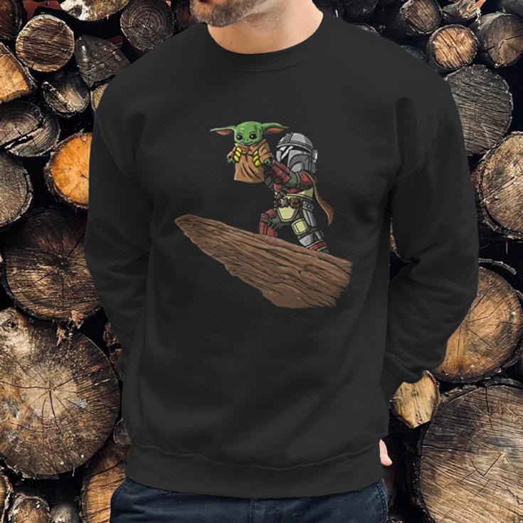 The Mandalorian Boba Fett Sweatshirt Gifts for Him