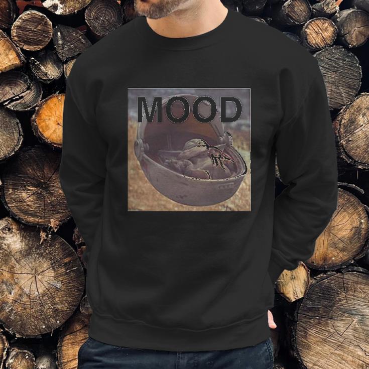 The Mandalorian Child Baby Yoda Nap Mood Sweatshirt Gifts for Him