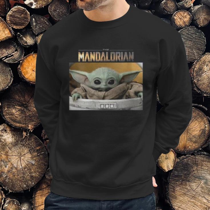 The Mandalorian The Child Pod Screenshot Logo Sweatshirt Gifts for Him