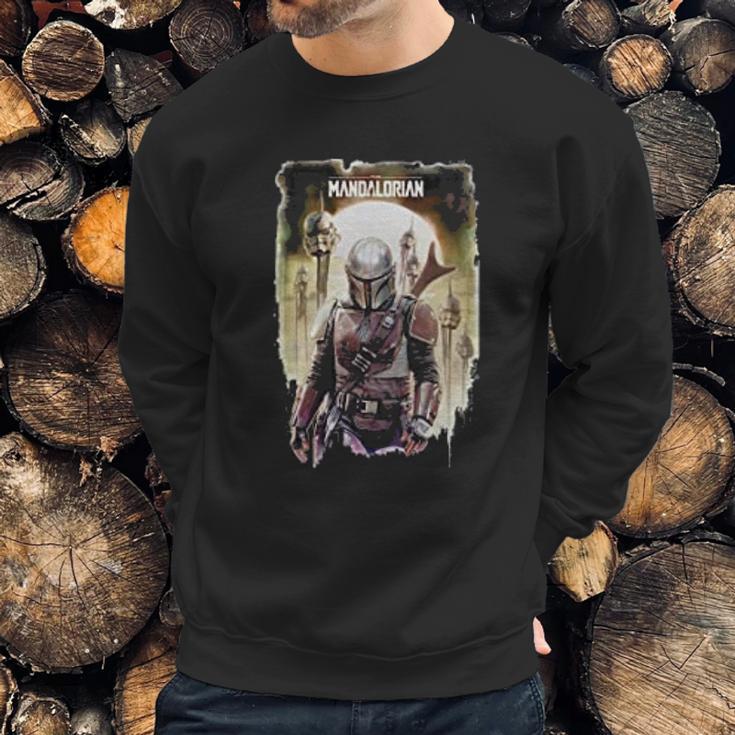 The Mandalorian Conquer Poster Sweatshirt Gifts for Him