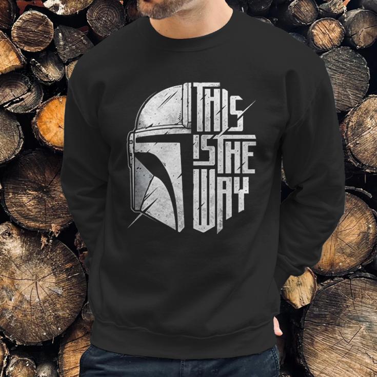 The Mandalorian This Is The Way Basic Gift Sweatshirt Gifts for Him