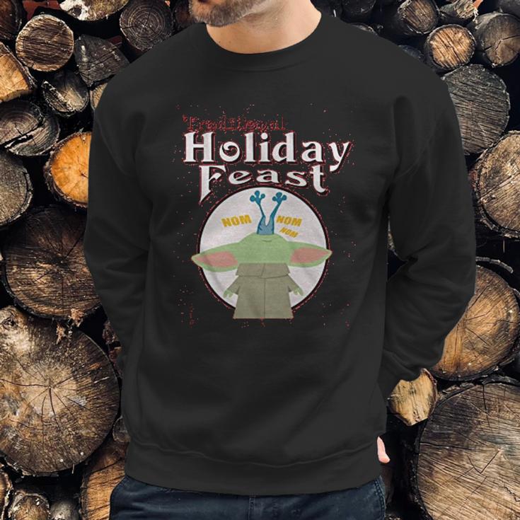 The Mandalorian Holiday Feast Sweatshirt Gifts for Him