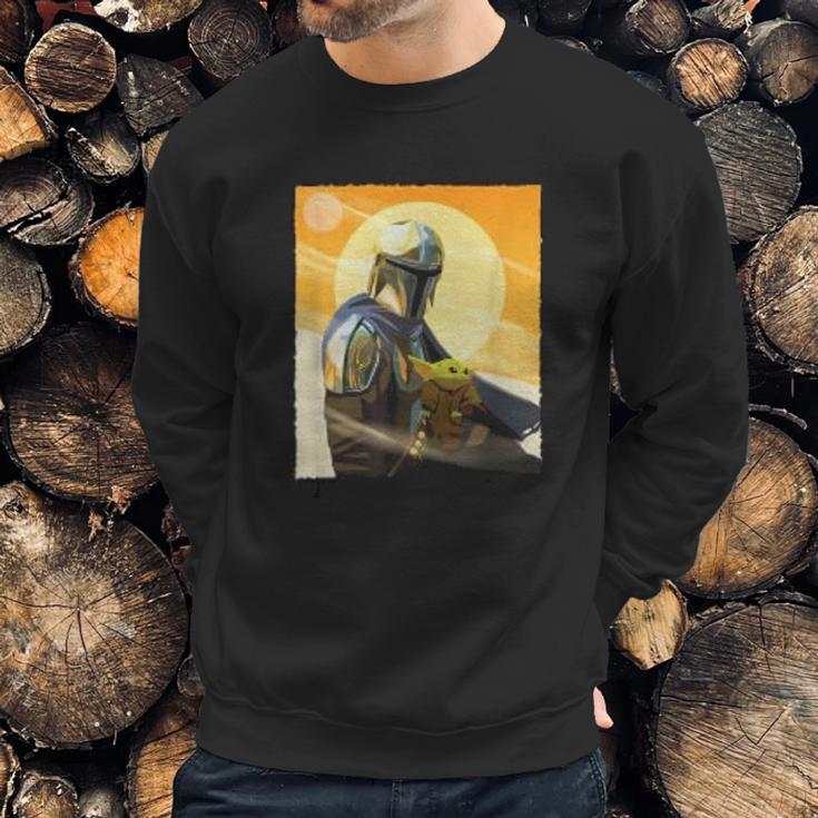 The Mandalorian Mando And The Child Clan Of Two Sweatshirt Gifts for Him