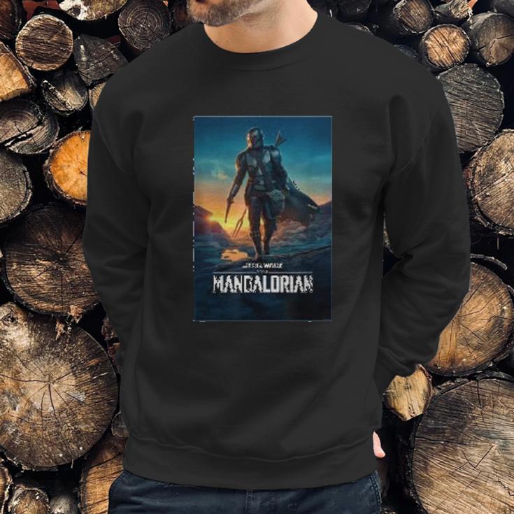 The Mandalorian Season 2 Poster Sweatshirt Gifts for Him