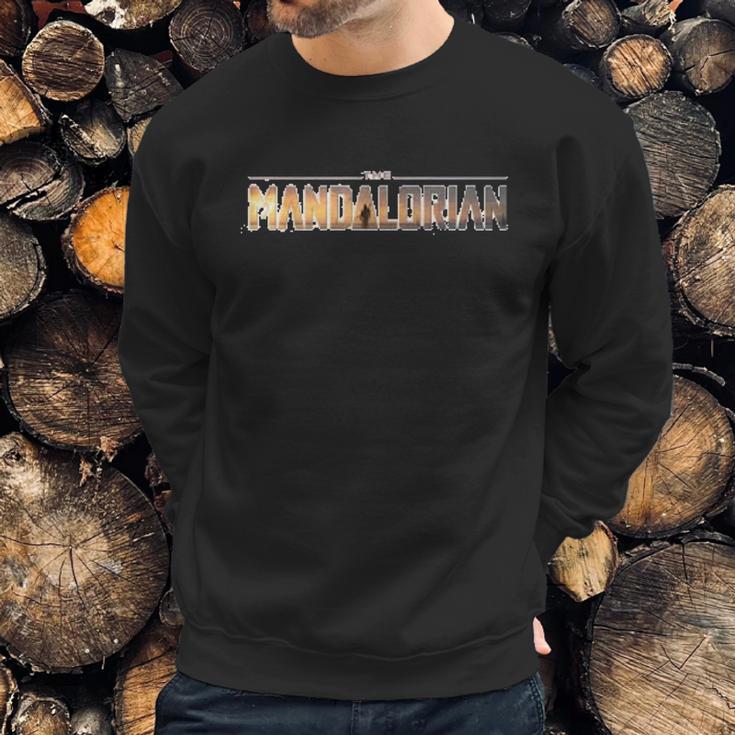 The Mandalorian Series Logo Sweatshirt Gifts for Him