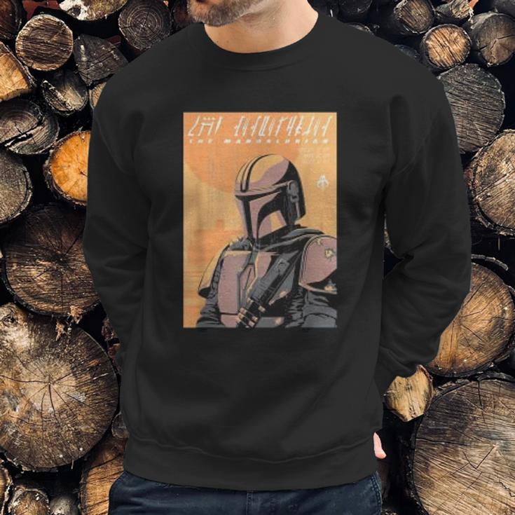 The Mandalorian Vintage Poster Sweatshirt Gifts for Him