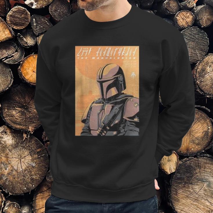 The Mandalorian Vintage Poster Sweatshirt Gifts for Him