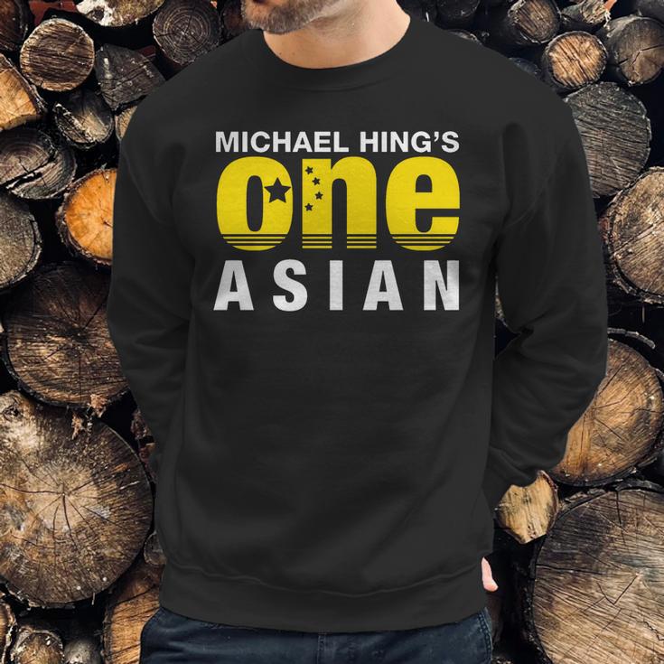 Michael Hings One Asian Party Logo Sweatshirt Gifts for Him