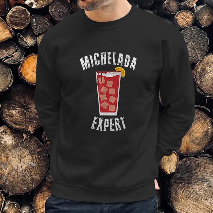 Michelada Expert Mexican Cerbeza Coctel Limon Spicy Camaron Sweatshirt Gifts for Him