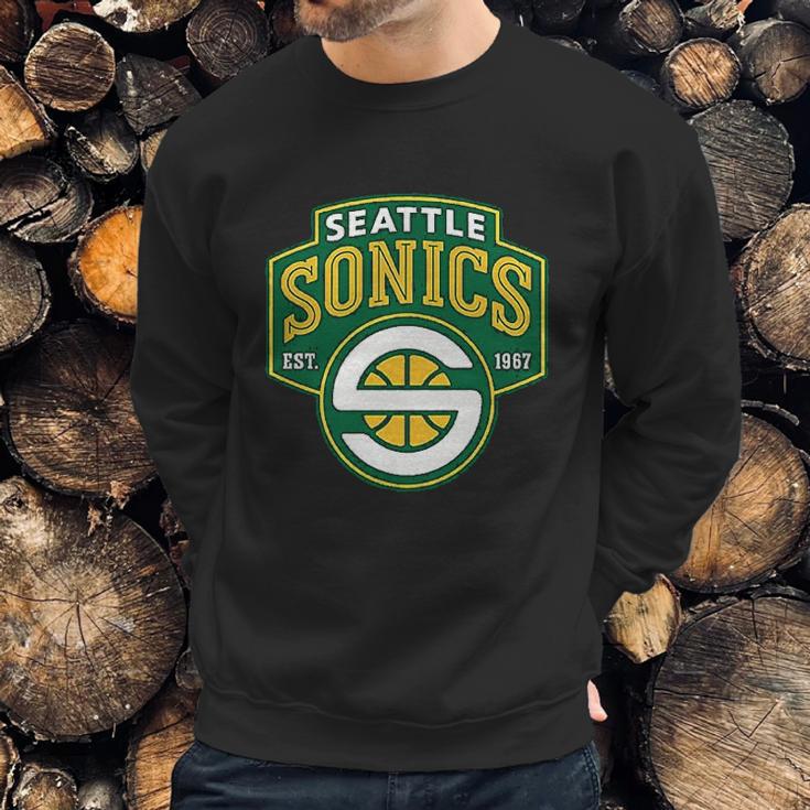 Mohammadgibson Seattle Supersonics Fashion Sweatshirt Gifts for Him