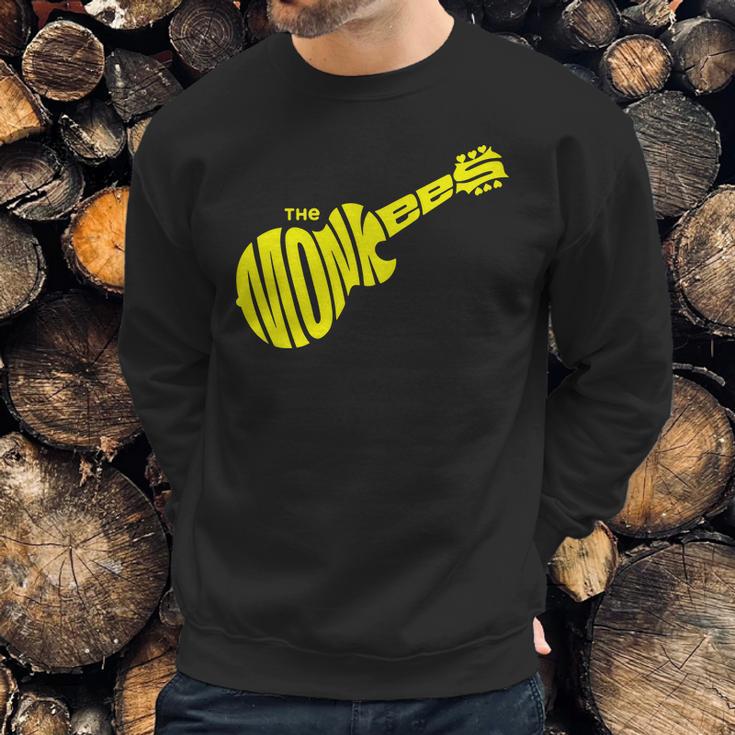 The Monkees Band Logo Yellow Sweatshirt Gifts for Him