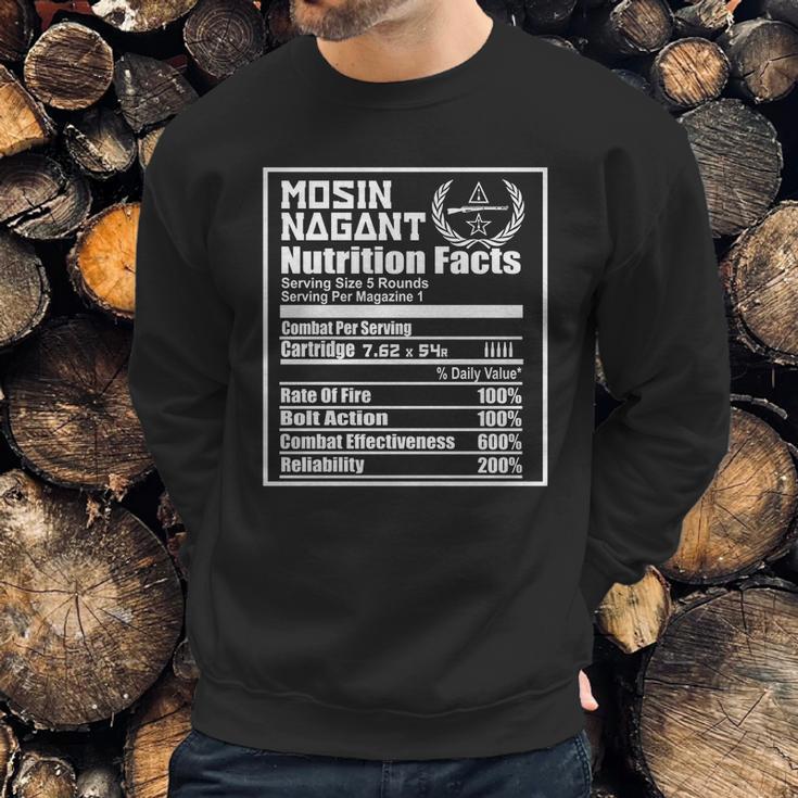 Mosin Nagant Nutrition Facts Sweatshirt Gifts for Him