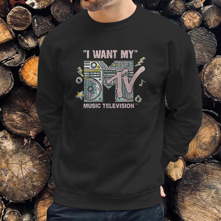 Mtv I Want My Mtv Vintage Speakers Sweatshirt Gifts for Him