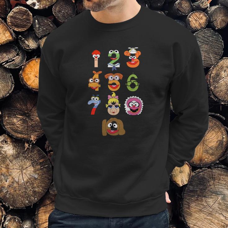 Muppet Babies Numbers Sweatshirt Gifts for Him