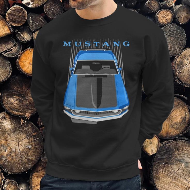 Mustang Boss 69 Blue Sweatshirt Gifts for Him