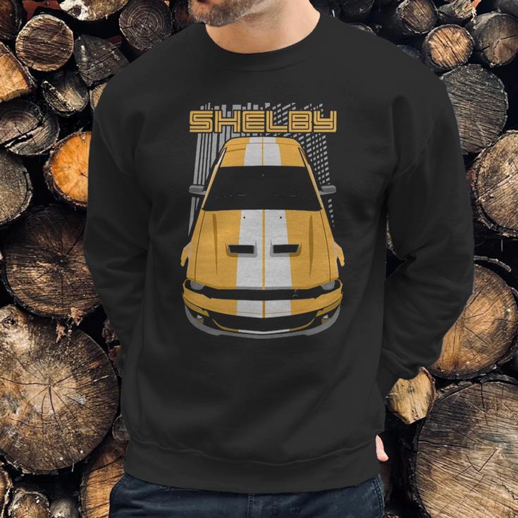 Mustang Shelby Gt500 2007 2009 Yellow Sweatshirt Gifts for Him