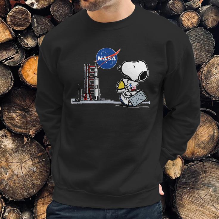 Nasa Snoopy Astronaut T-Shirt Sweatshirt Gifts for Him