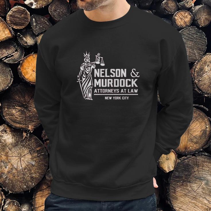 Nelson And Murdock Attorneys At Law Sweatshirt Gifts for Him