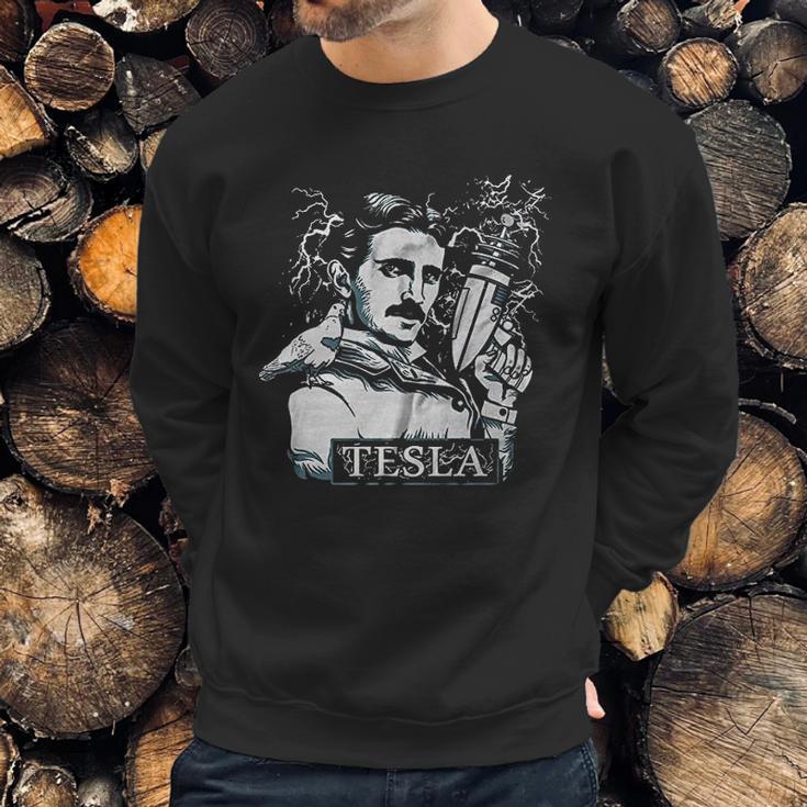 Nikola Tesla Funny Sweatshirt Gifts for Him