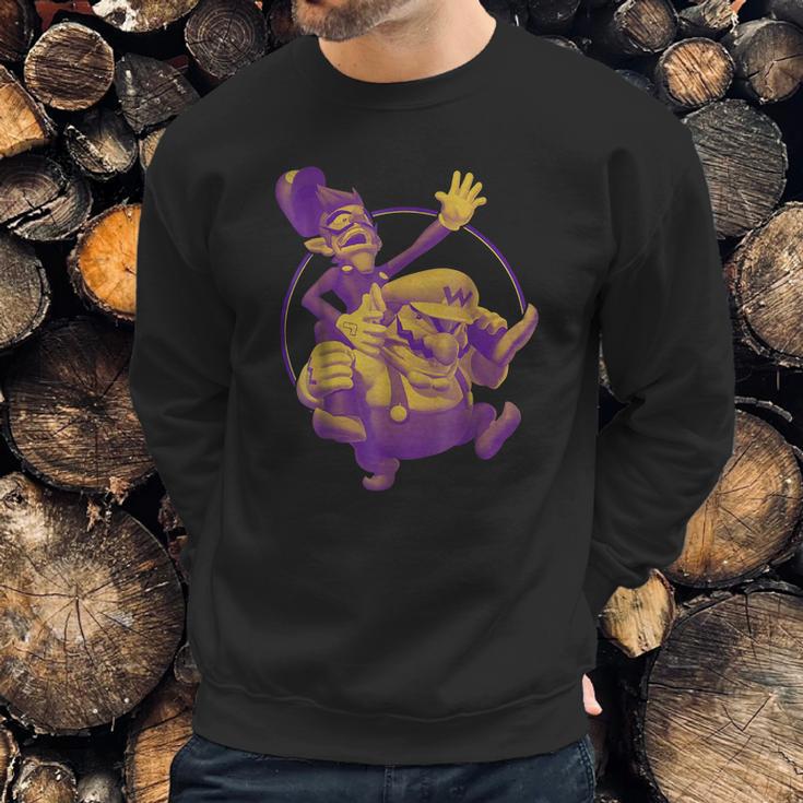 Nintendo Super Mario Waluigi & Wario Duo Graphic T-Shirt Sweatshirt Gifts for Him