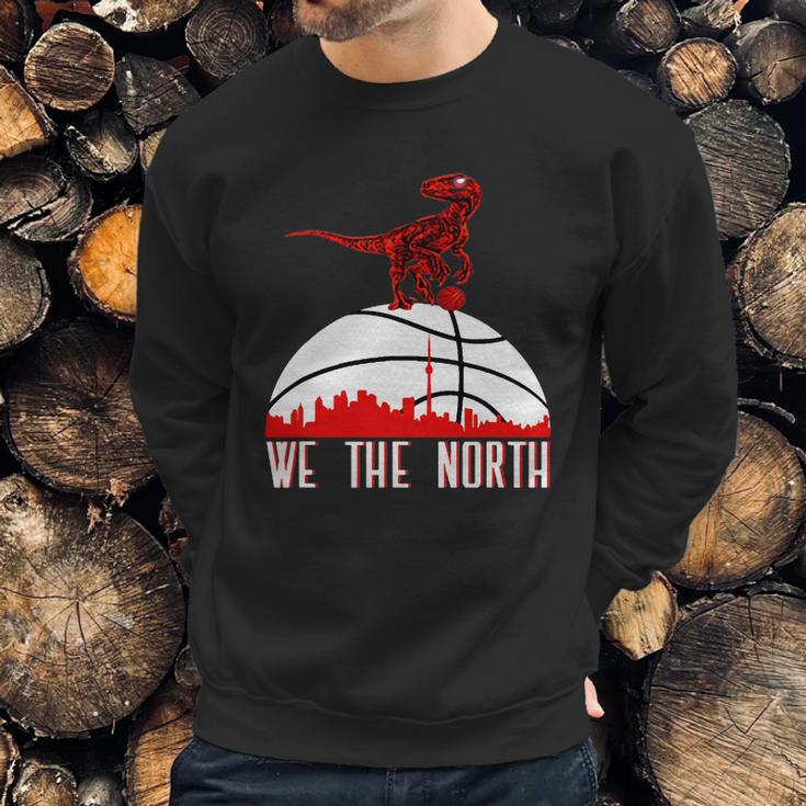 We The North Toronto Raptors Dinosaur Basketball Sweatshirt Gifts for Him