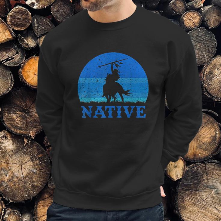 Northwest Native American Knight Pride Mountain Warrior Sweatshirt Gifts for Him